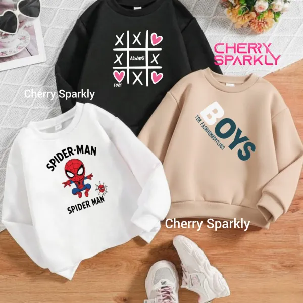 ৩ পিস কিডস সুইটশার্ট মাত্র ৳৯৯৯